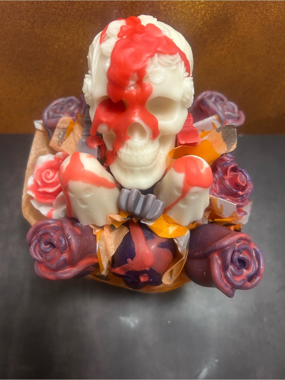 Halloween soy wax melts Bouquet set of three - Plz read discription - Picture 4 of 6